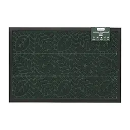 Килимок придверний Eco Fabric Листя з кромкою смарагд 40 х 60 см (4060-110)