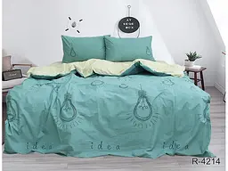 Комплект постільної білизни з компаньйоном (R4214) 2-спальний TAG tekstil pbe0037096 - мініатюра 2