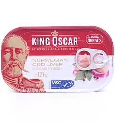 Печінка тріски King Oscar 121 г (573900)