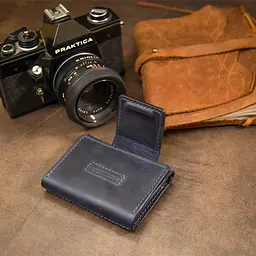 Шкіряна візитниця GRANDE PELLE 7х10х1.5 см acs0018797 - мініатюра 9