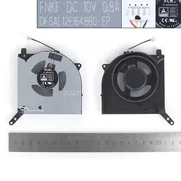 Вентилятор для Legion 5 Pro-16ACH6H Type 82JQ, (10V GPU fan, FCN FNKF DFSAL12E164860) - мініатюра 3