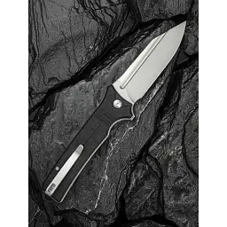 Ніж складаний туристичний Civivi Neurohaptic, (9.5 см) Nitro-V / G10 чорний - мініатюра 11