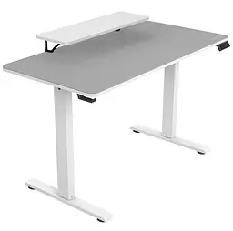 Геймерський стіл Cougar E-Star 120 з електричним регулюванням висоти White (E-Star 120 White) - мініатюра 4