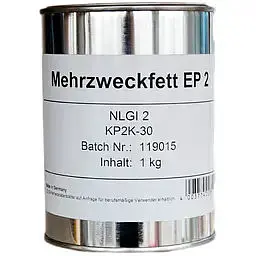 Мастило літієве Alpine Mehrzweckfett EP2 NLGI 2 (DIN 51 502: KP2K-30) банка 1 кг