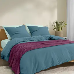 Плед-покривало Cosas Waffle Weave Ruby 75х95 см (Blanket_30Ruby_WaffleWeave_75x95) - мініатюра 3