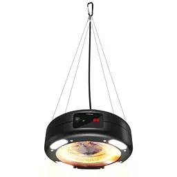 Обігрівач інфрачервоний підвісний Trotec IR 1550 SC 1500W + LED Black (1410003812)