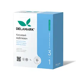 Екологічний підсилювач прання (кисневий відбілювач) DeLaMark 1 кг