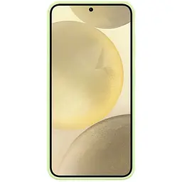 Оригінальний силіконовий чохол Silicone Case для Samsung Galaxy S24 (6.2") Light Green EF-PS921TGEGWW - мініатюра 2