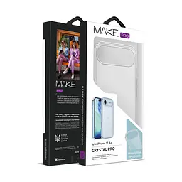 Чохол Make Apple iPhone 17 Air Crystal Pro - мініатюра 2