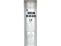 Насос глибинний вихровий Pumpman 4SKM100 Нmax 60 м Qmax 2,7 куб.м 750 Вт - мініатюра 2