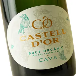 Вино ігристе Castell d’Or Cava Brut Organic біле брют 0.75 л - мініатюра 5
