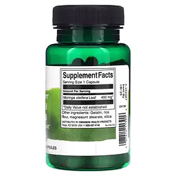 Лист моринги олійної Swanson Moringa Oleifera 400 mg Full Spectrum, 60 капсул - мініатюра 2
