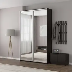Шафа-купе Idea серія 1 150 x 60 x 240 см Венге темний Дзеркало