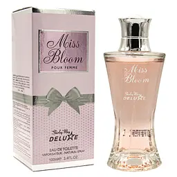 Туалетна вода жіноча Shirley May Deluxe Miss Bloom 100 мл (MM37012) - мініатюра 2