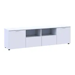 Комод Doros Рон 4 Білий 2 фасади 2 шухляди 180х38х50 (44900221) - мініатюра 12