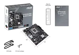 Материнcька плата PRIME H610M-K ARGB s1700 H610 2xDDR5 M.2 HDMI D-Sub mATX ARGB Asus teh0019111 - мініатюра 3
