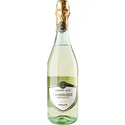 Уцінка. Вино ігристе Poderi Alti Lambrusco dell'Emilia біле напівсолодке 7.5% 0.75 л (953) 