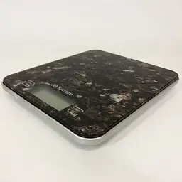 Кухонні настільні електронні ваги Satori SKS-211-BL із сенсорним керуванням LCD-дисплей до 15 кг Коричневий - мініатюра 3
