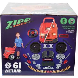 Ігровий набір Zipp Toys Автомеханік помаранчевий - мініатюра 2