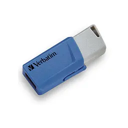 USB флеш накопичувач Verbatim 3x16GB Store 'n' Click Red/Blue/Yellow USB 3.2 (49306) - мініатюра 6