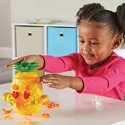 Навчальний ігровий набір Learning Resources Big Feeling Pineapple Що відчуває ананас (LER6373) - мініатюра 9