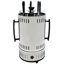 Домашня електрична шашличниця Domotec Ms-7782 1000 Вт біла