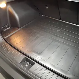 Автомобільний килимок у багажник для Hyundai Tucson (NX4) 2021- без сабвуфера - мініатюра 2