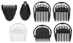 Набір для стрижки волосся BaByliss MT725E 6 в 1, 6 насадок, чорний - мініатюра 8