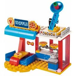Конструктор Super Wings Small Blocks Buildable Vehicle Set Вантажівка та магазин, 414 деталей (EU385008) - мініатюра 2