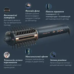 Фен-щітка Rowenta UB9720E0 - мініатюра 10