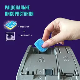 Таблетки для посудомийної машини Vortex All in One 150 шт. - мініатюра 2