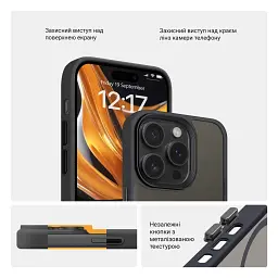 Чохол ArmorStandart Uniq Magsafe для Apple iPhone 13 Pro Black - мініатюра 3