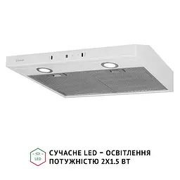 Витяжка плоска PERFELLI RINCI 6CWX BIANCO - мініатюра 4