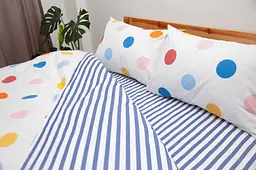 Комплект постільної білизни ТЕП Happy Sleep Friday двоспальний синій з білим (2-03795_27744) - мініатюра 4