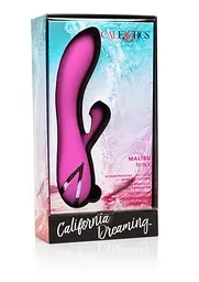 Вібратор-кролик CalExotics Malibu Minx 20.8 см рожевий - мініатюра 3
