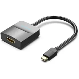 Перехідник USB-C to HDMI 0.15m black Vention (TDCBB)