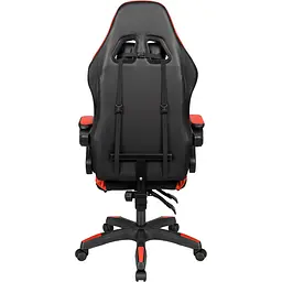 Крісло геймерське Kruger&Matz GX-150 з підставкою для ніг Red/Black - мініатюра 6
