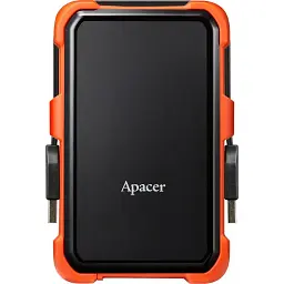 Зовнішній жорсткий диск Apacer USB 2.5" 1 TB USB3.1 AC630 AP1TBAC630T-1 чорно-жовтогарячий