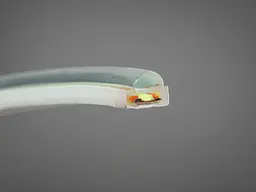 СОВ LED стрічка 220в, 288 штм, герметична, 10мм, зелений - мініатюра 2