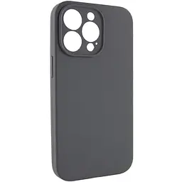 Чохол Epik Silicone Case Full Camera Protective (AA) NO LOGO для Apple iPhone 13 Pro Max (6.7) Сірий / Dark Gray - мініатюра 2