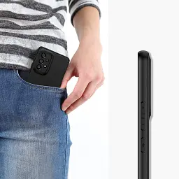 Силіконовий чохол BeCover для Samsung Galaxy A53 SM-A536 Black (707622) - мініатюра 4