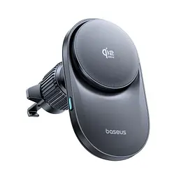 Бездротовий Автомобільний зарядний пристрій Baseus PrimeTrip VC2 Pro Magnetic Wireless Charging Car Mount Qi2.2 чорний C0013N00