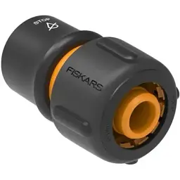 Конектор для шланга Fiskars LB30 SOL 19 мм (3/4") з автостопом (1027084)
