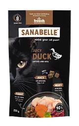 М'який корм Sanabelle Juicy з качкою для котів (250 г)