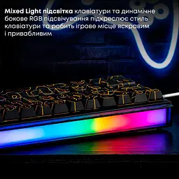 Клавіатура Ajazz NK68 Red switches Side Contour Black (NK68-R-S-B) - мініатюра 13
