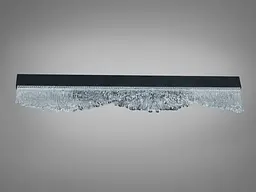 Настінне LED бра Diasha 8057/400BK чорне 11 Вт акрил 3 режими - мініатюра 3