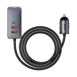 Автомобільний подовжувач зарядний BASEUS Share Together PPS multi-port with cord 4usb - мініатюра 3
