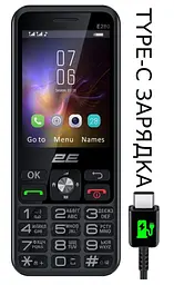 Телефон кнопковий 2E E280 (2025) DS 2.8" 1500 мАг чорний - мініатюра 5