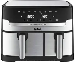 Мультипіч (аерофритюрниця) Tefal Dual Easy Fry&Grill Air Fryer EY905D10 UA