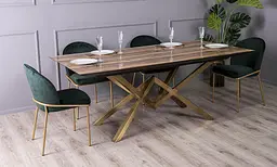 Стіл обідній Welovemebel Елегант розкладний 200/260x100x77 см дерево глянець - мініатюра 3
